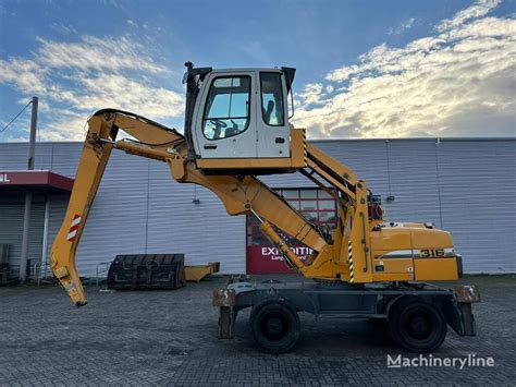 Liebherr A 316 Material Handler For Sale Netherlands Cuijk Noord