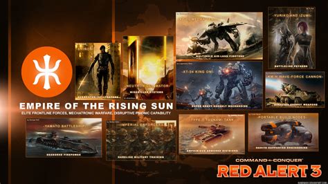 Red Alert 3 Reimagined - Empire of the Rising Sun by KaneNash on DeviantArt