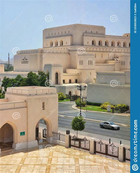 Royal opera house muscat editorial stock photo. Image of building ...