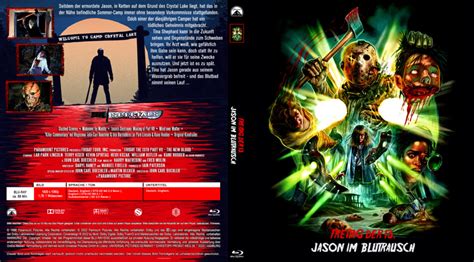 Freitag Der Teil Jason Im Blutrausch De Blu Ray Cover