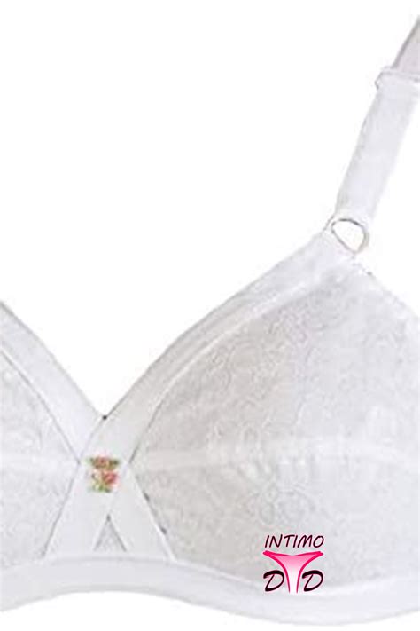 Gios Cris Cot Reggiseno Con Coppe In Puro Cotone Intimo Dd