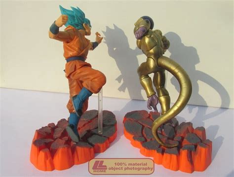 Dragon Ball Z Super Saiyan God Blue Son Goku Golden Freeza Frieza 2