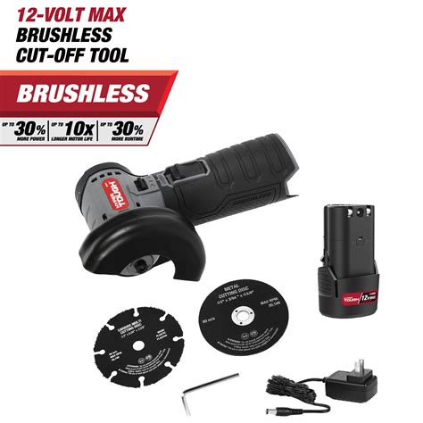 Hyper Tough 12-Volt Cordless Brushless Cut Off Tool, 80007 - Walmart.com