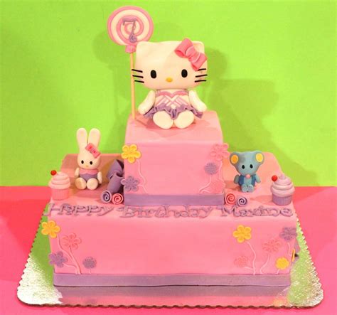 Hello Kitty And Friends Cake