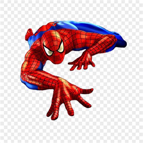 HD Standing Spider Man Cartoon Character PNG Citypng