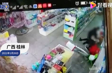 广西一女子购物时被陌生男子扑倒猥亵，店员态度冷漠一旁观看 北晚新视觉