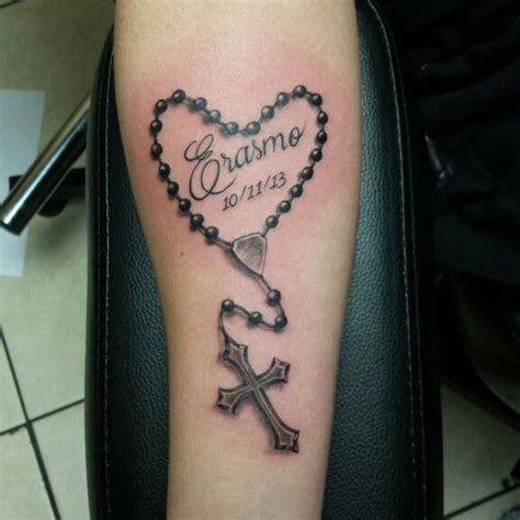 Rosary Tattoos With Names