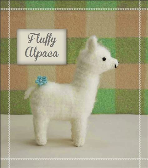 Fluffy Crochet Alpaca – Crochet