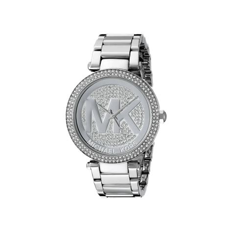 Michael Kors Ladies Silver Parker Watch Mk5925 Womens Watches From