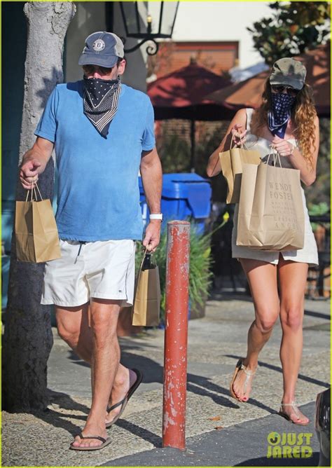 Jon Hamm Goes Shirtless For Beach Day With Girlfriend Anna Osceola Photo Bikini Jon