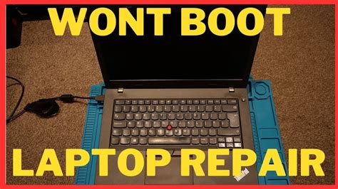 Lenovo Thinkpad Laptop Repair Flashing Green Light Fault Youtube