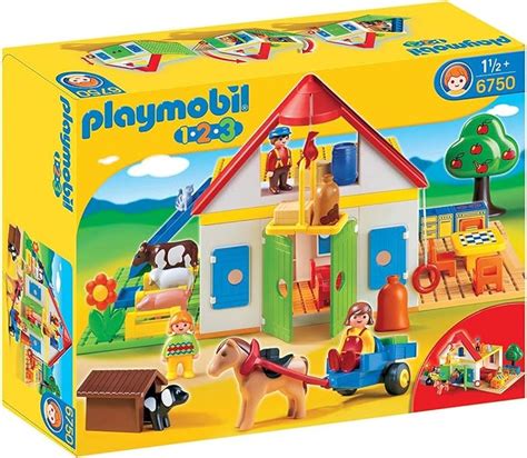 Playmobil 123 Large Farm Uk Toys And Games