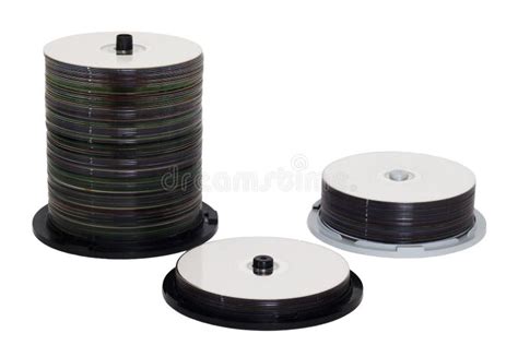 Compact Disc Stack Stock Photo Image Of Closeup Information 14143314