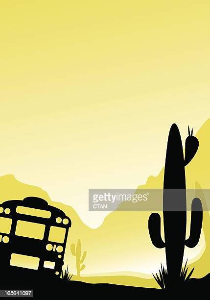 66 Desert Mountain Scene Silhouette High Res Illustrations - Getty Images