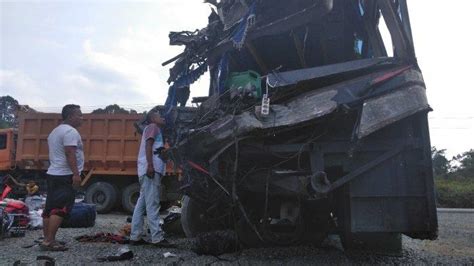 Kecelakaan Maut Bus Transport Expres Begini Kesaksian Korban Selamat