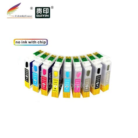 RCE961 969 Refillable Refill Ink Cartridge For Epson Stylus Photo