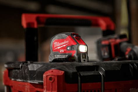 New Milwaukee Led Tape Measure Illuminate The Jobsite Like Never