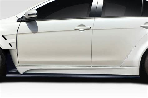 Mitsubishi Lancer Vantix Duraflex Side Skirts Body Kit 119376