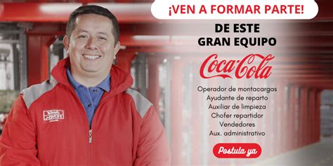 Coca Cola Inf Rmate De Las Vacantes Disponibles En Este