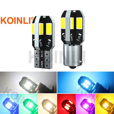 Koinli T Led Bulb Dome Light Ba S T W W W Car Interior License