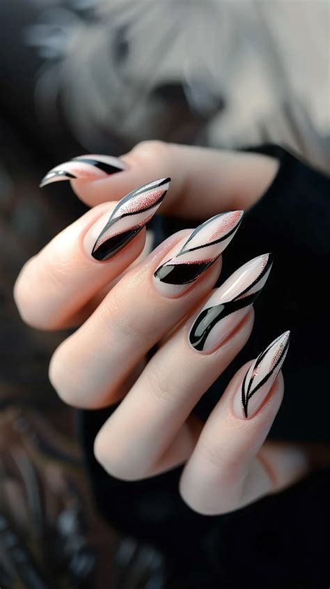 30 Line Nail Art Designs That Will Elevate Your Manicure Game