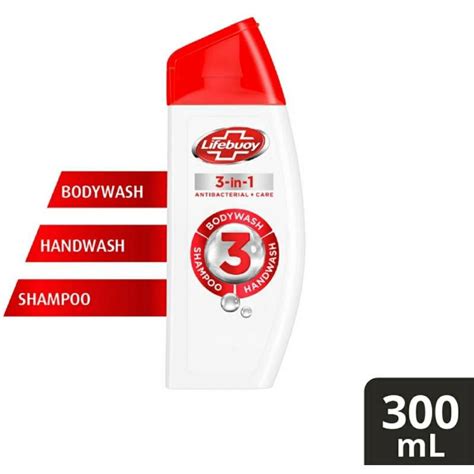 Jual LIFEBUOY Sabun Mandi Cair 3in1 Botol 300ml Shopee Indonesia