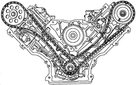 Diagrama De Tiempo De Motor 5 4 Ford Cómo Poner A Tiempo200