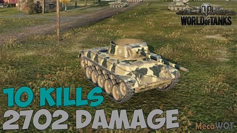 World Of Tanks T67 10 KILLS 2702 Damage Replay Gameplay 1080p