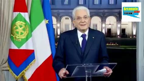 Il Discorso Integrale Di Fine Anno Del Presidente Mattarella Youtube