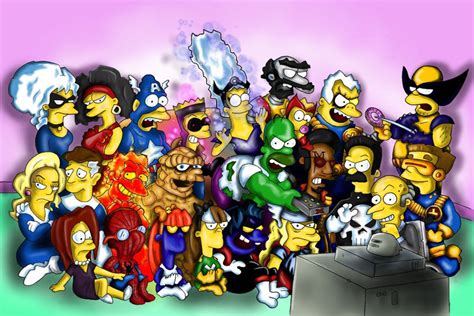 Simpsons Super Heroes - The Simpsons Photo (32266993) - Fanpop