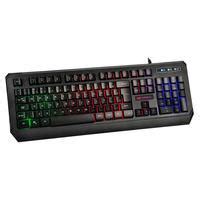 Teclado Gamer C3tech LED RGB Preto USB ABNT2 KG 60BK KaBuM