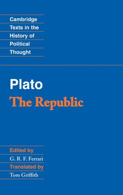 Plato The Republic By Plato 9780521481731 Hardcover Barnes