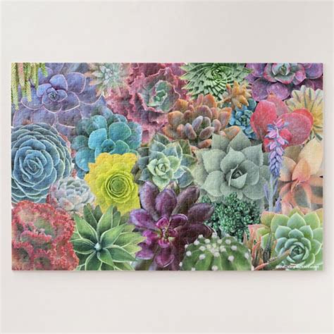 Cactus Jigsaw Puzzles Zazzle