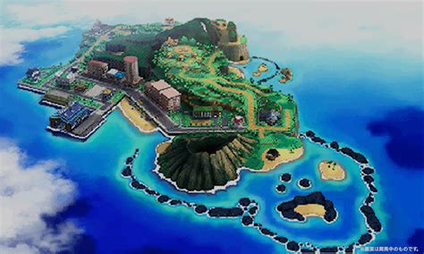 ポケモン 地図 アローラ