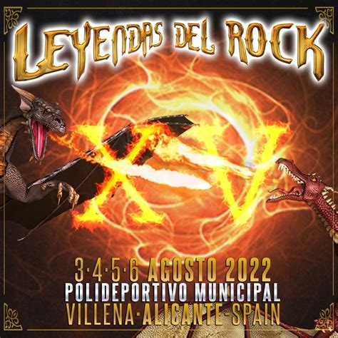 Distribuci N Por D As Del Leyendas Del Rock Metaltrip