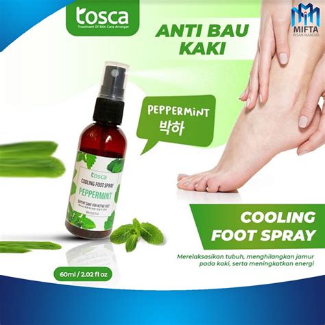 SPRAY PENGHILANG BAU KAKI FOOT SPRAY COOLING FOOT SPRAY Lazada