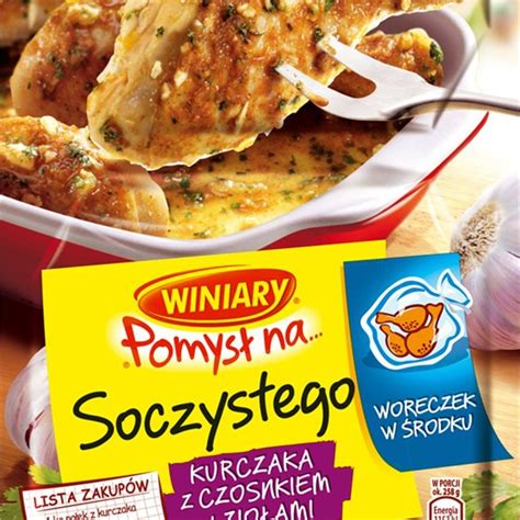 WINIARY POMYSŁ NA soczystego kurczaka z czosnkiem i ziołami Chicken