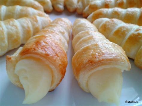 Bulalaica Conos De Hojaldre Rellenos De Crema Pastelera