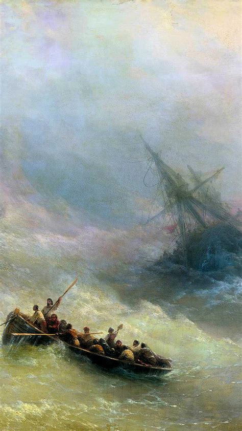 Art Wallpapers Ivan Aivazovsky 1817 1900 The Ninth Wave