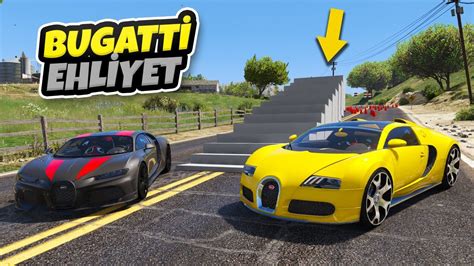 Bugatti Ailesi Arabalar Ehliyet Sınavına Giriyor GTA 5 YouTube