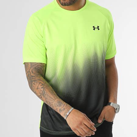 Under Armour Tee Shirt 1377053 Jaune Fluo LaBoutiqueOfficielle