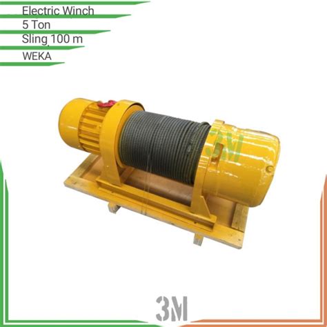 Jual Katrol Electric Winch Hoist Ton Sling M Electric Hoist Weka