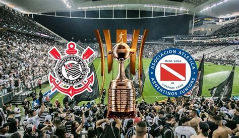 Assista Corinthians x Argentinos Jrs ao vivo e online grátis jogo do