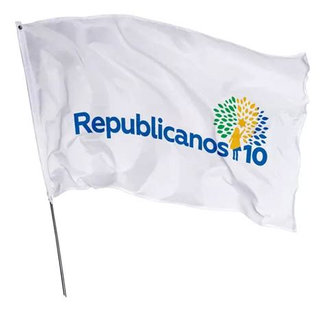 Bandeira Partido Político Republicanos 145m X 1m Mercadolivre