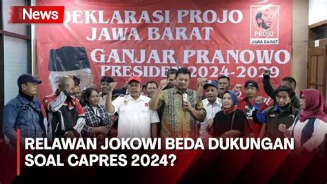 Pendiri Projo Jawa Barat Deklarasi Dukung Ganjar Pranowo Di Pilpres