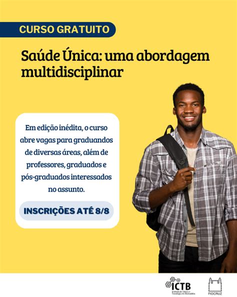 Inscrições Abertas Para O Curso De Atualização Em Saúde Única Uma