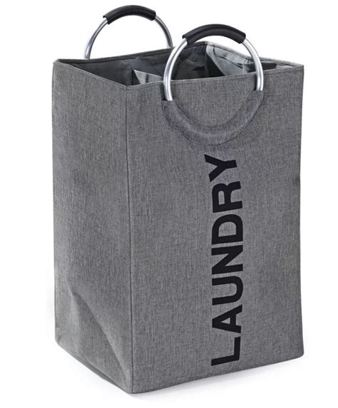 Canvas Laundry Bag With Handles | semashow.com