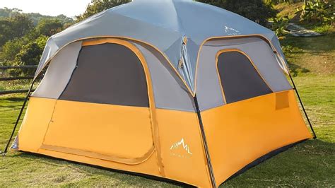 Gohimal Tents 6 Person For Campingeasy Setup Waterproof Windproof