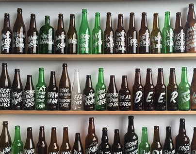 99 Bottles of Beer on the Wall on Behance