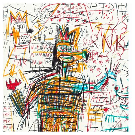 Jean Michel Basquiat The Figure Portfolio Series Of Five